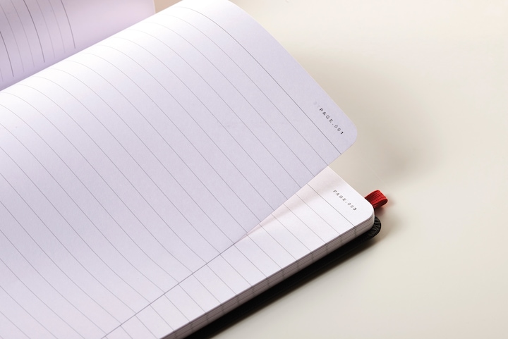 Produktbild Oxford Black n'Red Business Journal (A6, Liniert, Harter Einband)