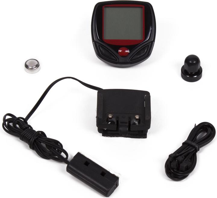 Actual product image Benson Bicycle computer digital wired 14 functions
