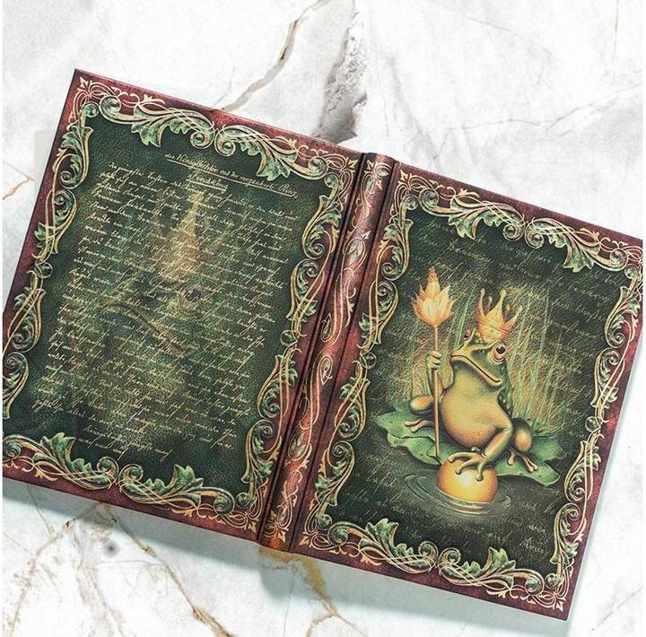 Produktbild Paperblanks Notizbuch Grimm Froschk.Midi liniert (MIDI, Liniert, Harter Einband)