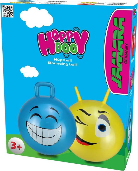 Image du produit Jamara Hop Ball Smile - Balle à entonnoir - garçon/fille - 1 an(s) - jaune - 407 g
