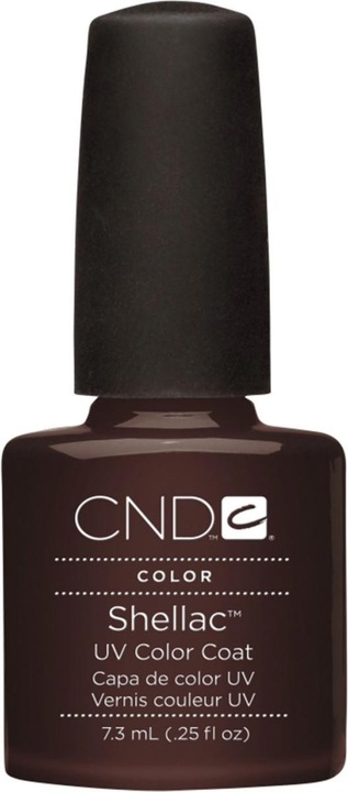 Produktbild CND Shellac - Color Coat Fedora (Braun, Rot, UV-Gel Lack)