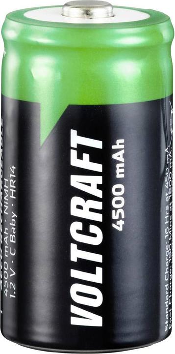 Voltcraft HR14 Baby (C)-Akku NiMH 4500 mAh 1.2 V 1 St. (1 Stk., C, 4500 mAh)