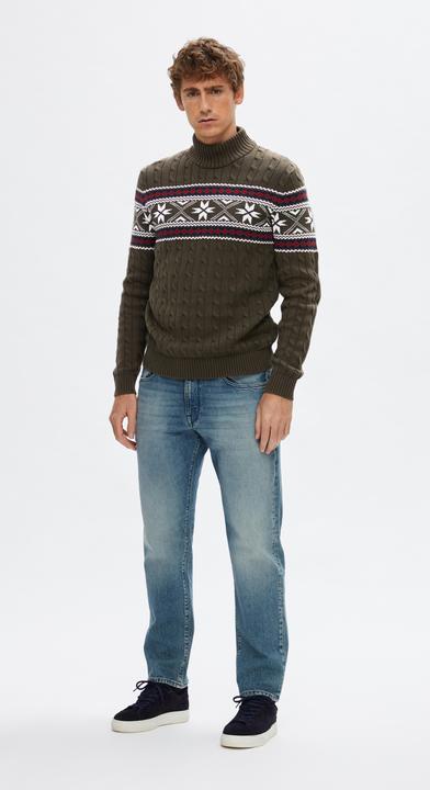 Produktbild Selected Rollkragen- Weihnachtspullover (XL)