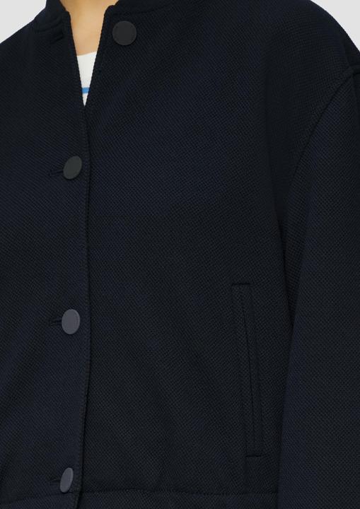 Produktbild S.Oliver Indoor-Jacke Strukturierter Blouson im Relaxed Fit (46)