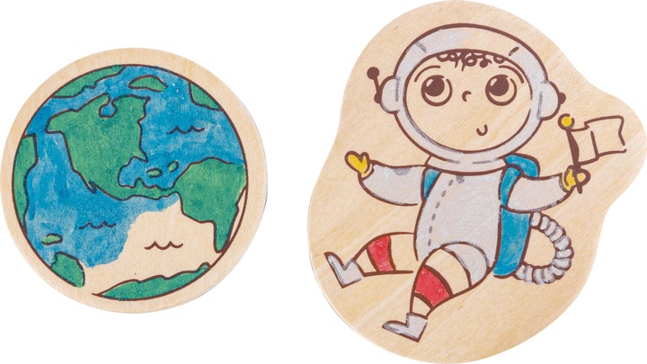 Image du produit Hape Kit de dessin et de jeu "La vie sur Mars