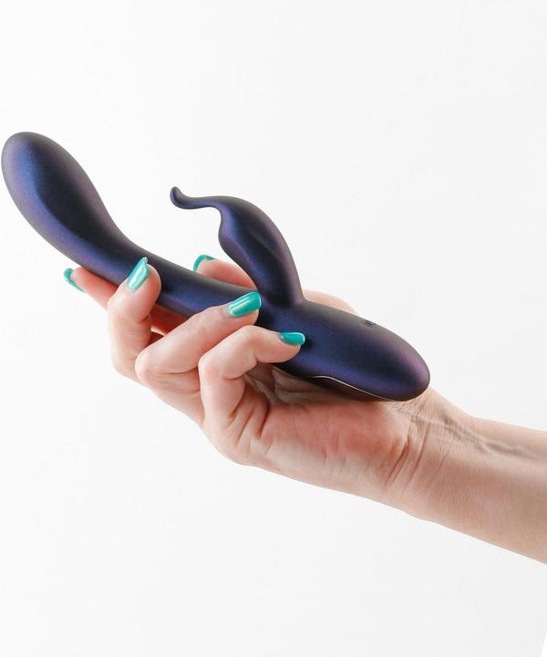 Produktbild NS Novelties Royals Empress Metallic Blue Vibrator 19,1 x 3,2 x 5,3 cm