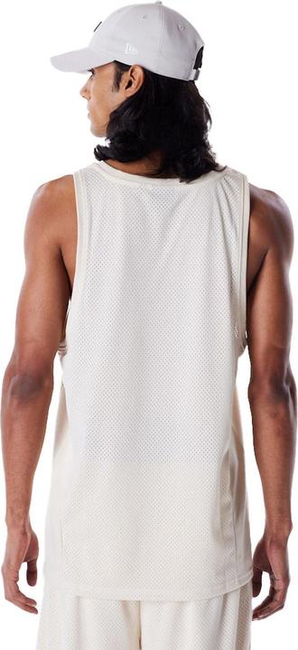 Immagine prodotto New Era Poly Mesh Tank Top - BRAND LOGO stone beige - XXL (XXL)