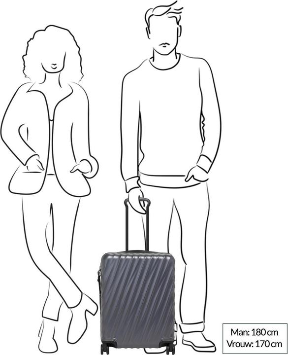 Actual product image Tumi 19 Degree Cont EXP 4 Wheel Carry-On