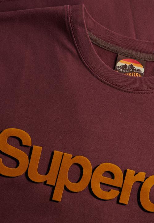 Actual product image Superdry Classic Core Logo Shadow Tee (M)