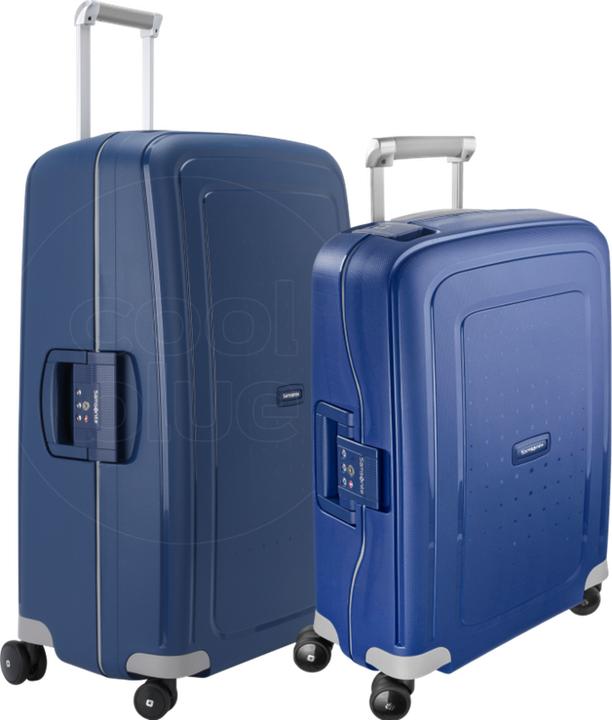 Actual product image Samsonite S'Cure Spinner 55+75cm Dark Blue (34 l)