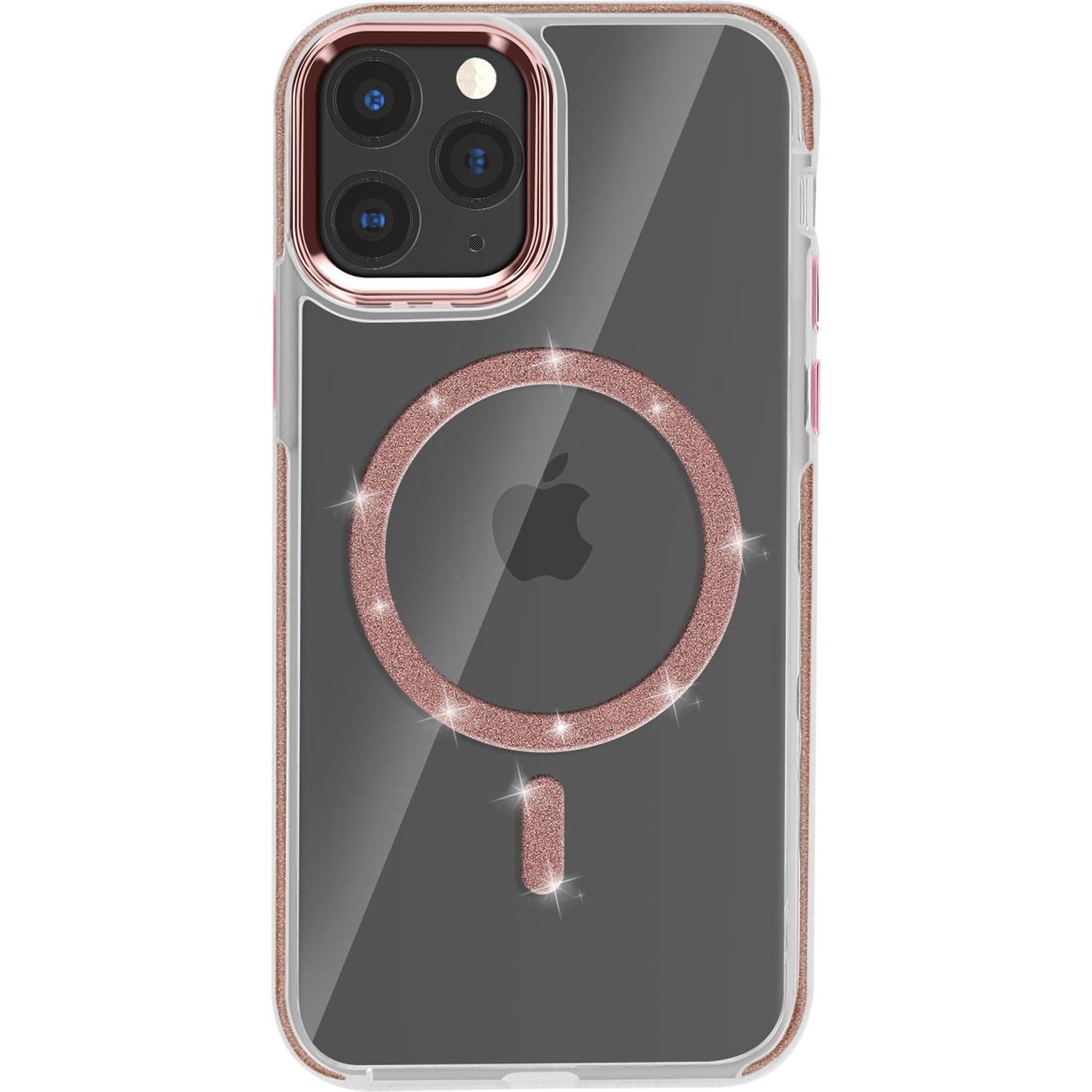 Thumbnail - Avizar MagSafe Glitzer (Apple iPhone 11 Pro), Smartphone Hülle, Rosa