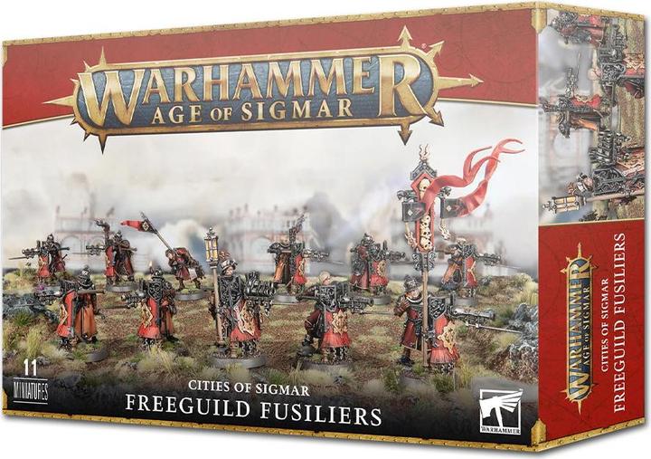 Games Workshop Warhammer AoS - Cities of Sigmar Fusiliers de la Freeguild (Kunststoff)