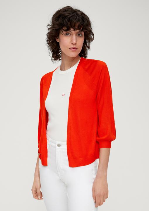 Produktbild s.Oliver Strickjacke Leichte Strickjacke aus Viskose (36)