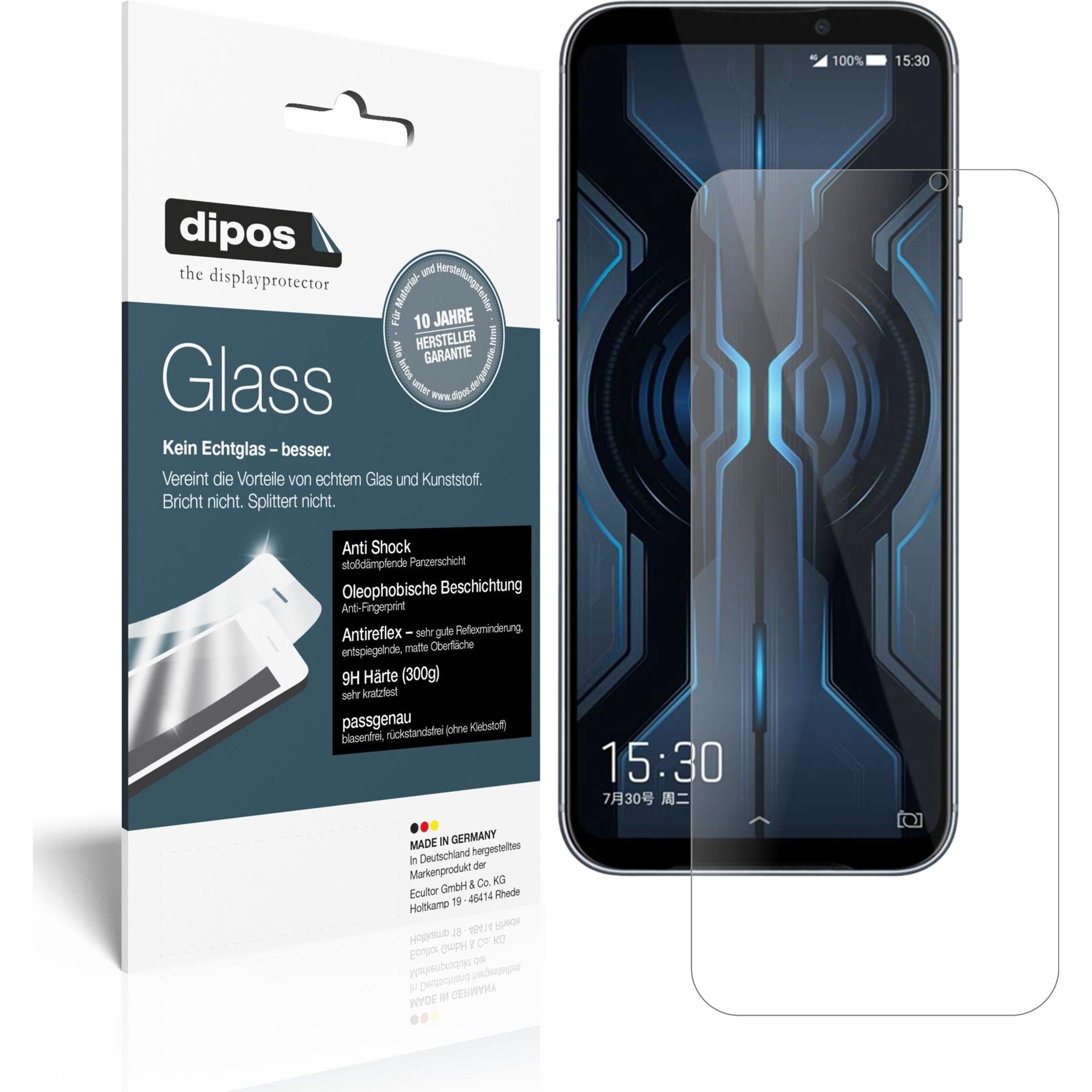 Dipos Displayschutz Anti-Shock (2 Stück, Xiaomi Black Shark 2 Pro), Smartphone Schutzfolie, Transparent