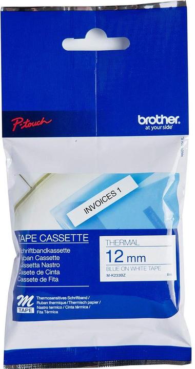 Immagine prodotto Brother M-K233bz (1.20 cm, Bianco)