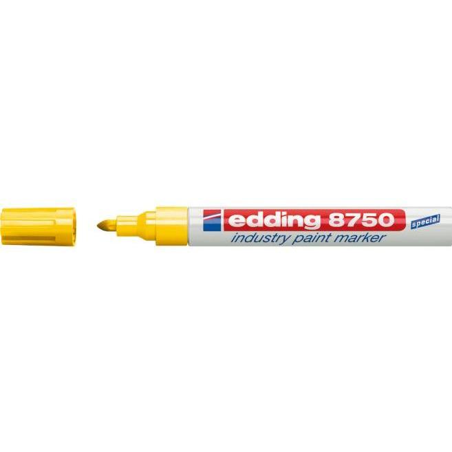 Thumbnail - Edding, Marker, Spezialmarker 8750 industry paint marker (Gelb, 4 mm, 10 x)
