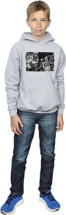 Produktbild AC/DC Jungen Abzeichen und Plakate Kollektion Hoodie (152, 158)