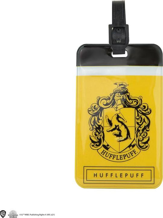 Produktbild Cinereplicas Harry Potter set étiquette de bagage & étui pour carte de transport Hufflepuff (Schlösser & Anhänger)