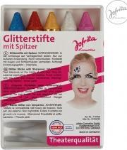 Immagine prodotto Jofrika 5 matite glitterate con temperino