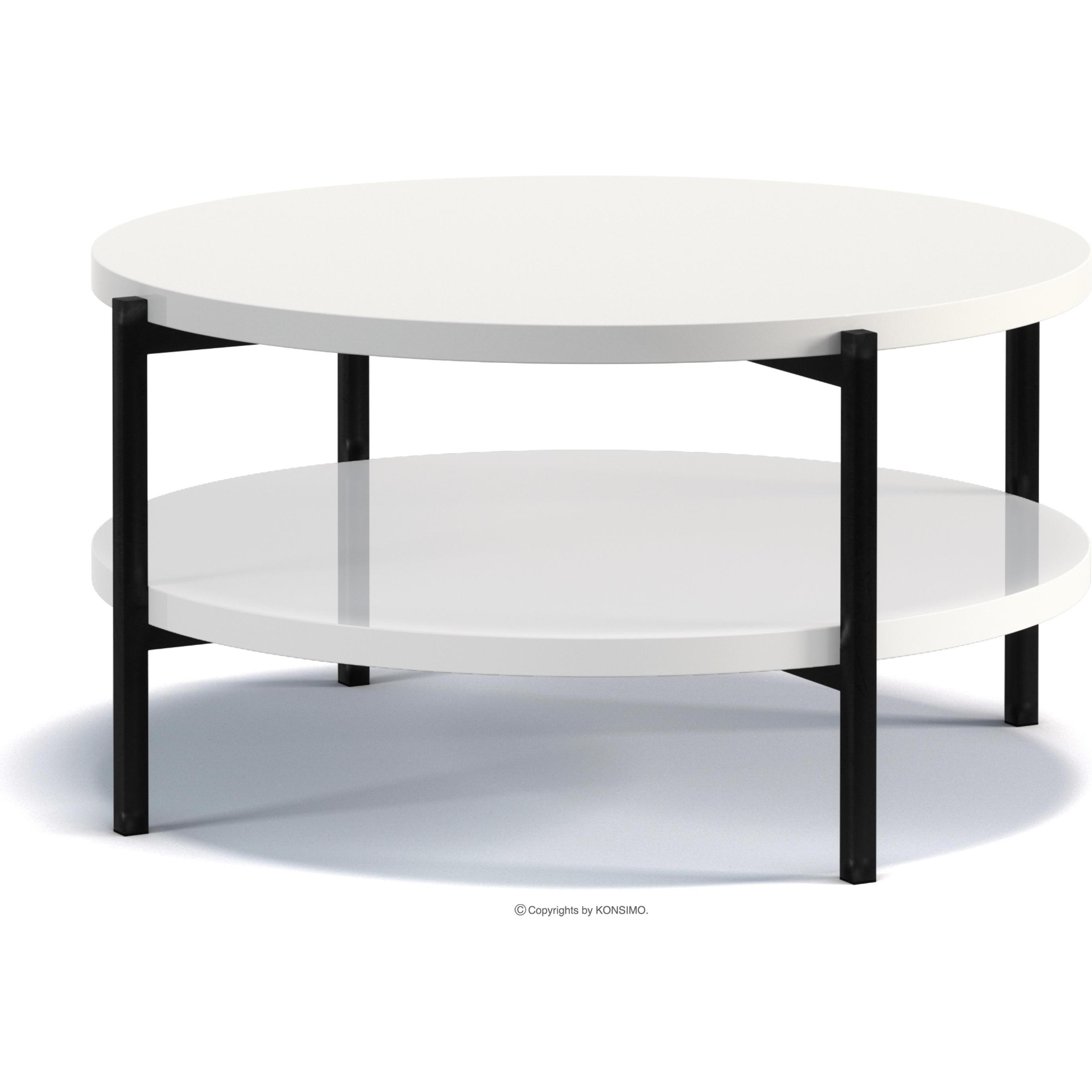 Konsimo, Couchtisch + Beistelltisch, Geris (84 x 43 x 84 cm)
