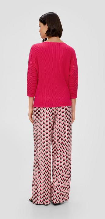 Produktbild s.Oliver Strickpullover Strickpullover mit Fledermausärmeln (46)