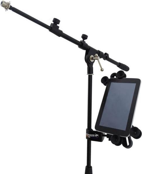 Actual product image keepdrum Microphone stand with tablet PC holder