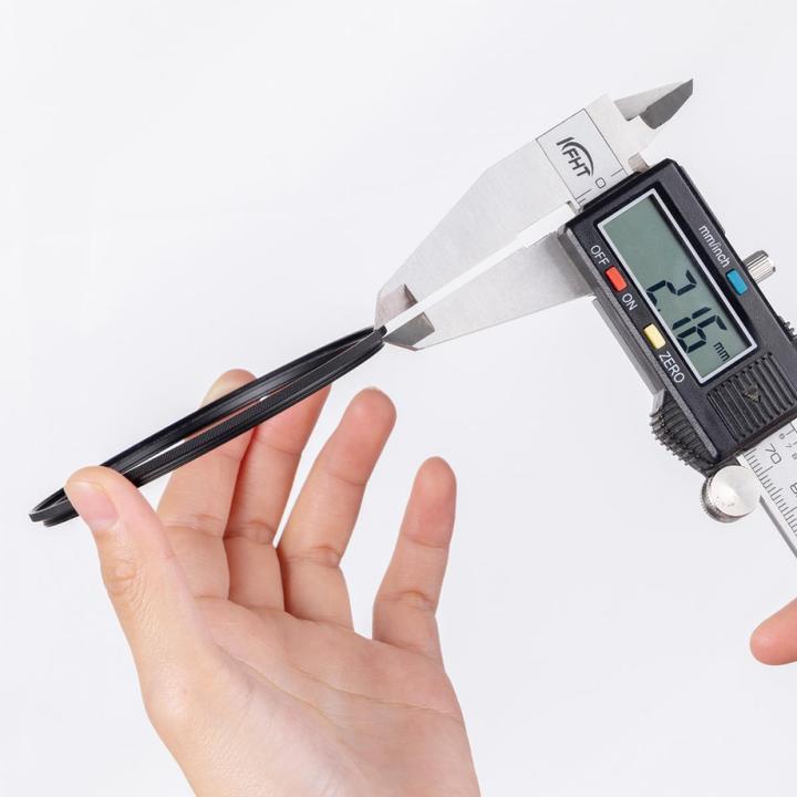 Actual product image K&F Concept 67mm Magnetic Round Mirror Series Adapter Ring, Matte Black, Frame Thickness 2.16mm (Filter adapters)