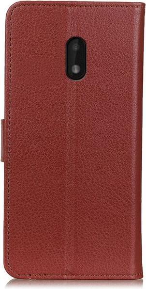 Produktbild MU Classic Litchi Leder Bookcover Series (Nokia C1 Plus)