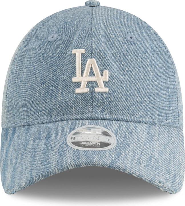 Actual product image New Era 9Twenty Damen Cap - Acid Denim Los Angeles Dodgers