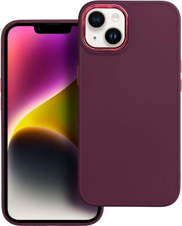 Actual product image OEM Back panel cover FRAME Case for XIAOMI Redmi 13C / POCO C65 purple (Xiaomi Redmi 13C, Xiaomi Poco C65)