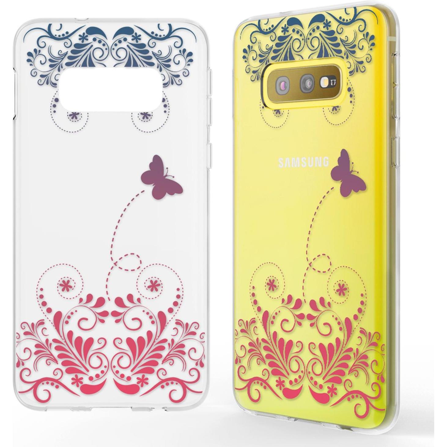 Nalia Slim Case (Samsung Galaxy S10e), Smartphone Hülle, Mehrfarbig