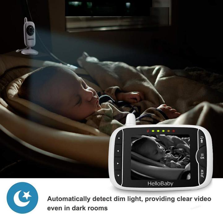 Actual product image HelloBaby HB32 Video Baby Monitor