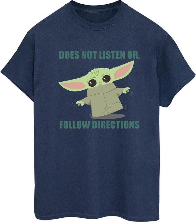 Produktbild Star Wars The Mandalorian Grogu Does Not Listen TShirt (XXL)