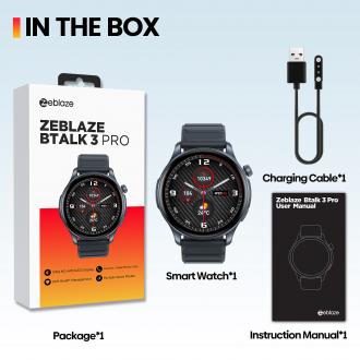 Produktbild Zeblaze Btalk 3 Pro Smartwatch (Gray) (46.60 mm)