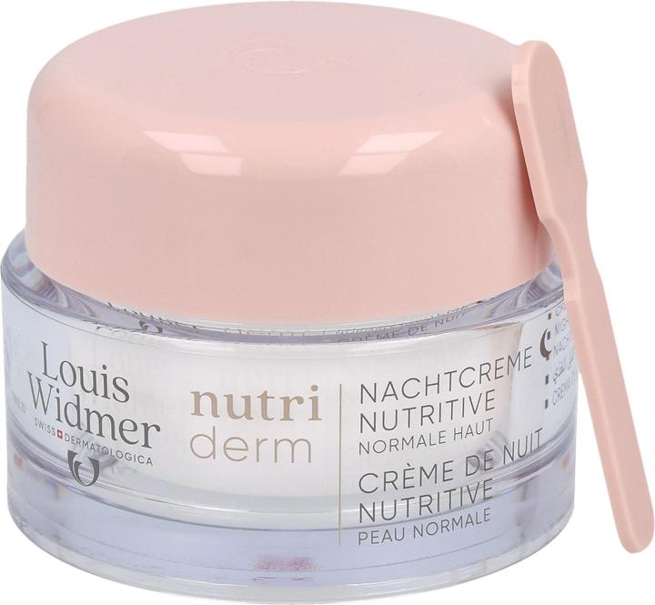 Actual product image Widmer Louis Nutriderm Nachtcreme Nutritive parfumiert 50 ml (50 ml, Night cream)