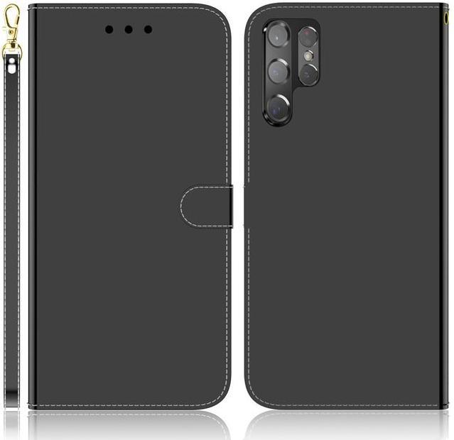 Actual product image MU Style Mirror Surface Bookcover Series (Samsung Galaxy S22 Ultra)