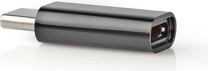 Actual product image Nedis USB-C™ Adapter | USB 2.0 | USB-C™ Plug | USB Micro-B Socket | 480 Mbps | Gold-plated | Anthra