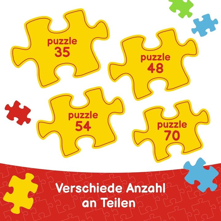 Produktbild Trefl Paw Patrol 4 in 1 (71 Teile)