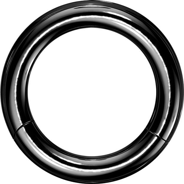 Image du produit Star Piercing Anneau segment noir (sans laiton, Titane)