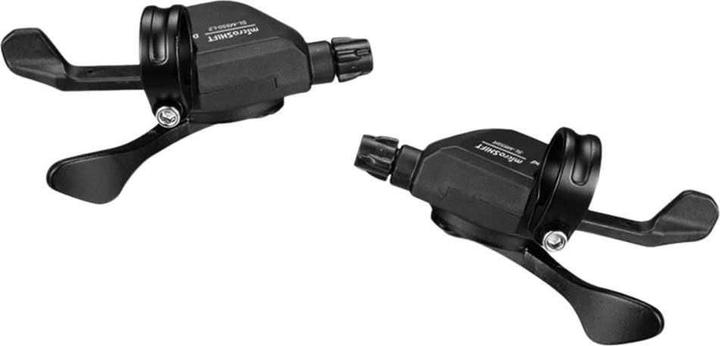 Micro Shift Microshift -Marvo -shifts, one pair, 9th -row (2/3x9), compatible with Shimano, Xpress Trigger