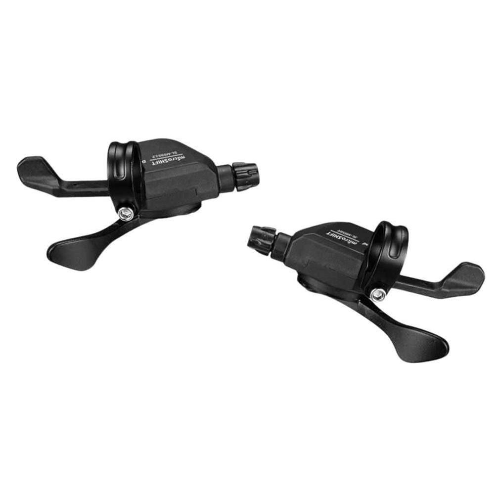 Micro Shift Mikroshift -Marvo -Verschiebungen, ein Paar, 9. -Row (2/3x9), kompatibel mit Shimano, Xpress Trigger (MSH-SL-M859-2)