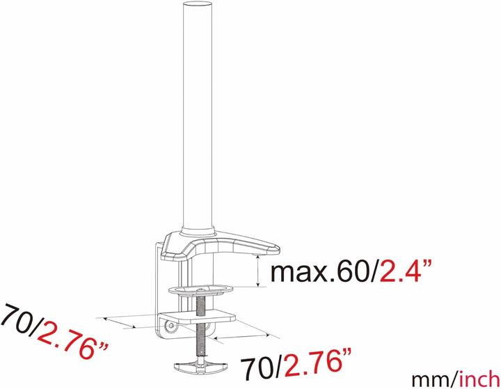 Actual product image Hftek MP230C-N (Table, 27", 8 kg)