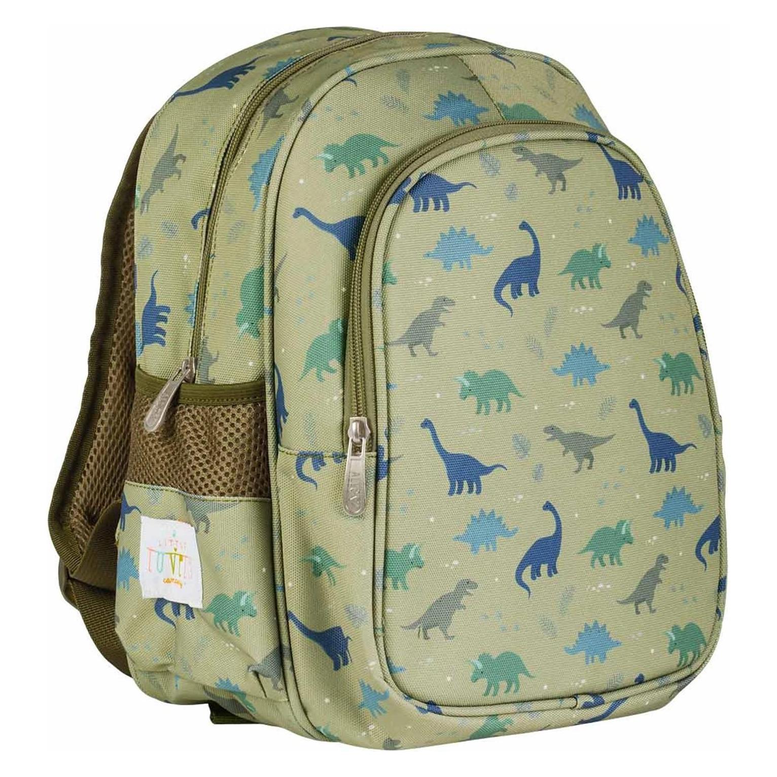 A Little Lovely Company, Kindergartentasche, Rucksack Mit Isofach, Grün
