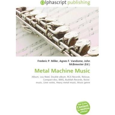 Metal Machine Music, Fachbücher