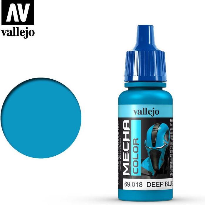 Actual product image Vallejo Mecha Color - Deep Blue (69.018)