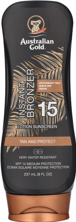 Productafbeelding Australian Gold Lotion Bronzer (Zonnebrandlotion, SPF 15, 237 ml)