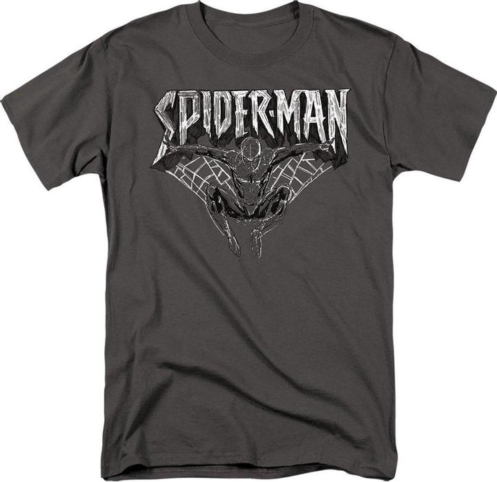 Immagine prodotto Spiderman Maglietta Schizzo Uomo (M)