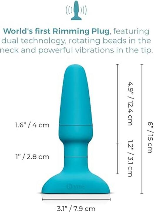 Produktbild Shots Rimming Remote Control Plug Teal