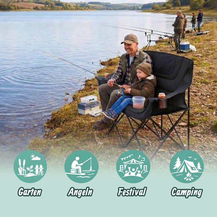 Produktbild Relaxdays Camping-Bank