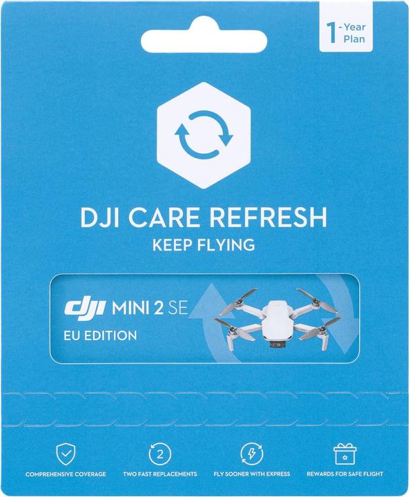 Image du produit DJI Care Refresh ( Mini 2 SE) 1 an (carte) (12 mois, Support technique, Garantie postale)